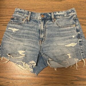American eagle distressed jean shorts